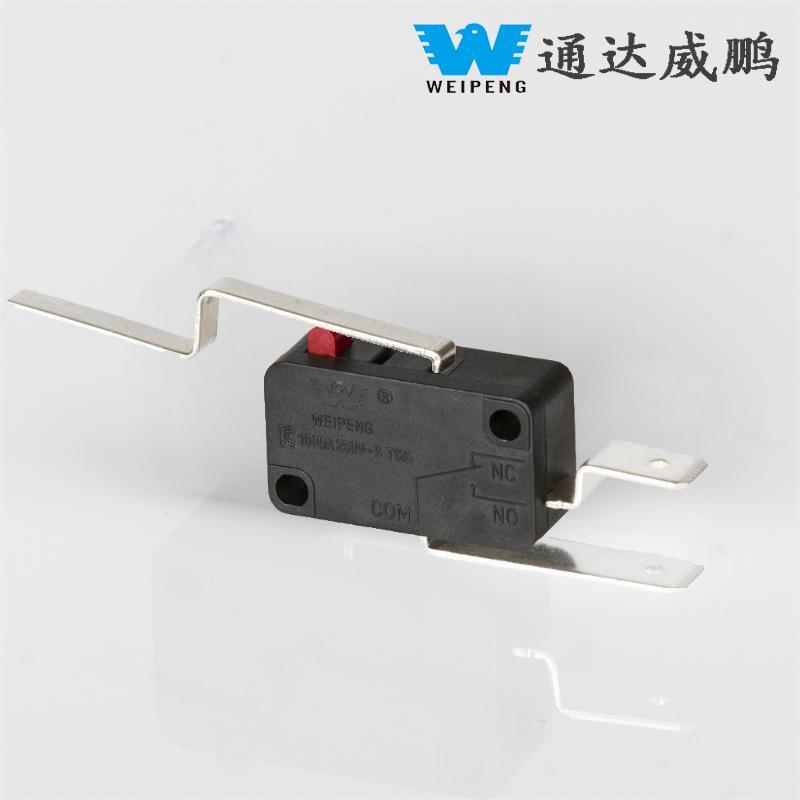 Microinterruttore resistente alle alte temperature ad alta potenza per elettrodomestici a 2 pin 16A