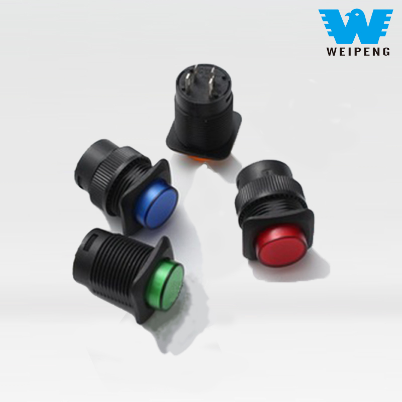 Pulsante illuminato con lampada | Interruttore a pulsante illuminato affidabile per il controllo dell'attrezzatura