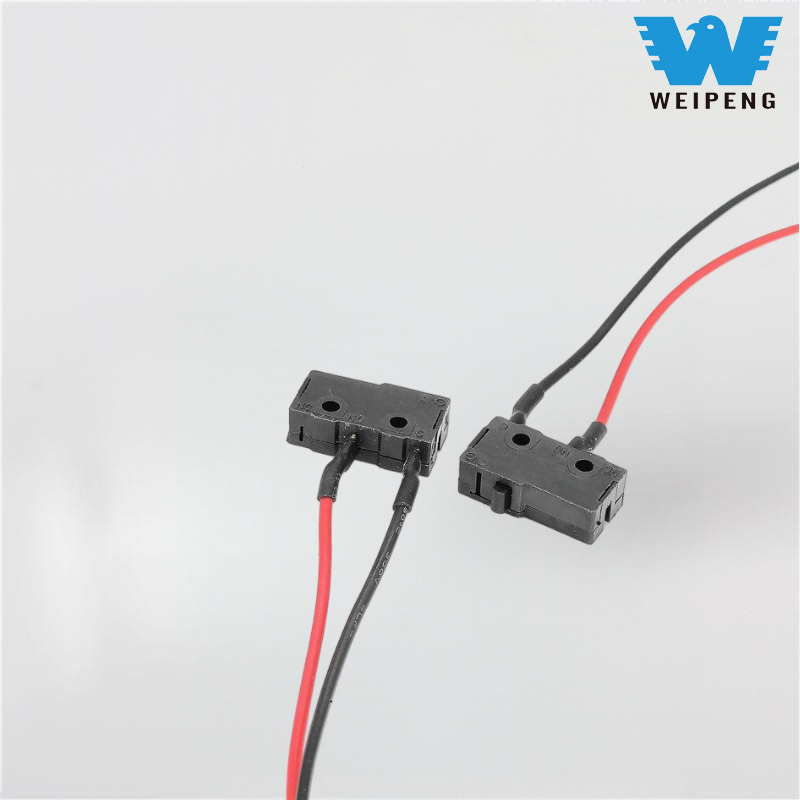 Microinterruttore cablato per asciugacapelli per console di gioco 5A 10A