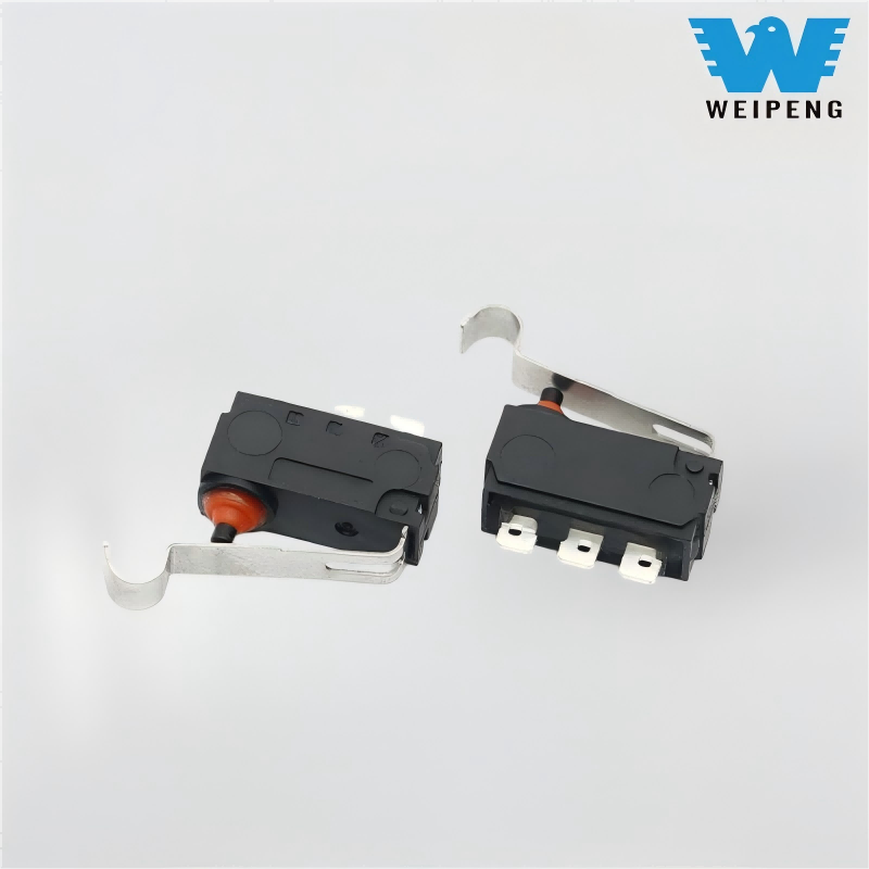 Microinterruttore impermeabile con porta di aspirazione elettrica