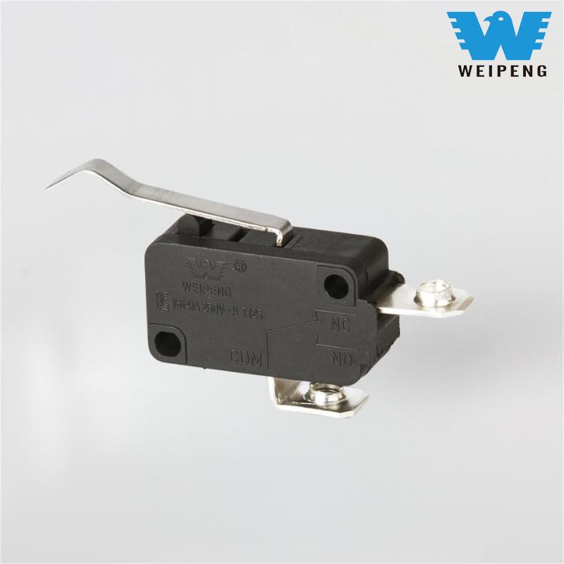 Microinterruttore a due terminali ad alta corrente per elettrodomestici