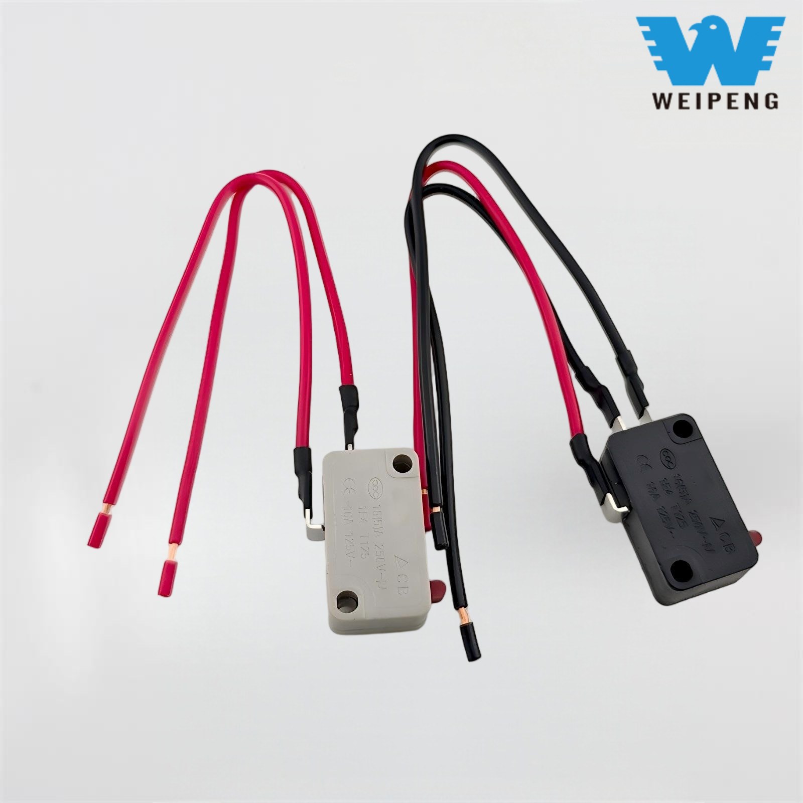 Microinterruttore resistente alle alte temperature con cavi