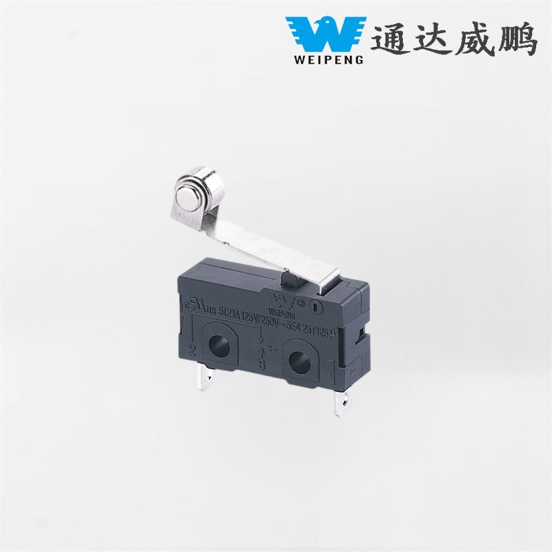 Microinterruttore per battitore a leva con rullo antipolvere HK-04G-L
