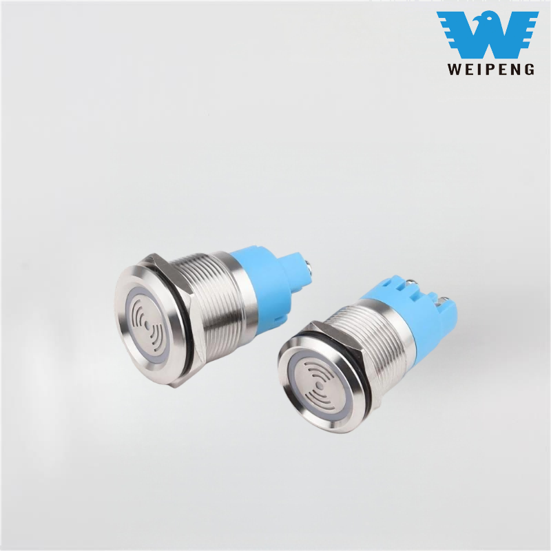 Interruttore a pulsante di allarme lampeggiante con luce impermeabile