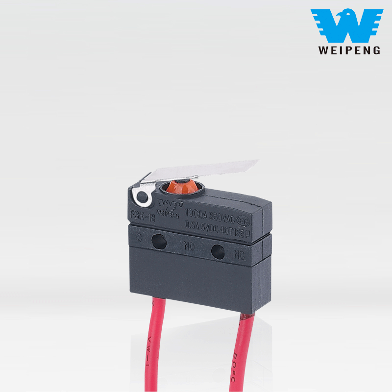 Microinterruttore impermeabile con fili per motore pompa acqua