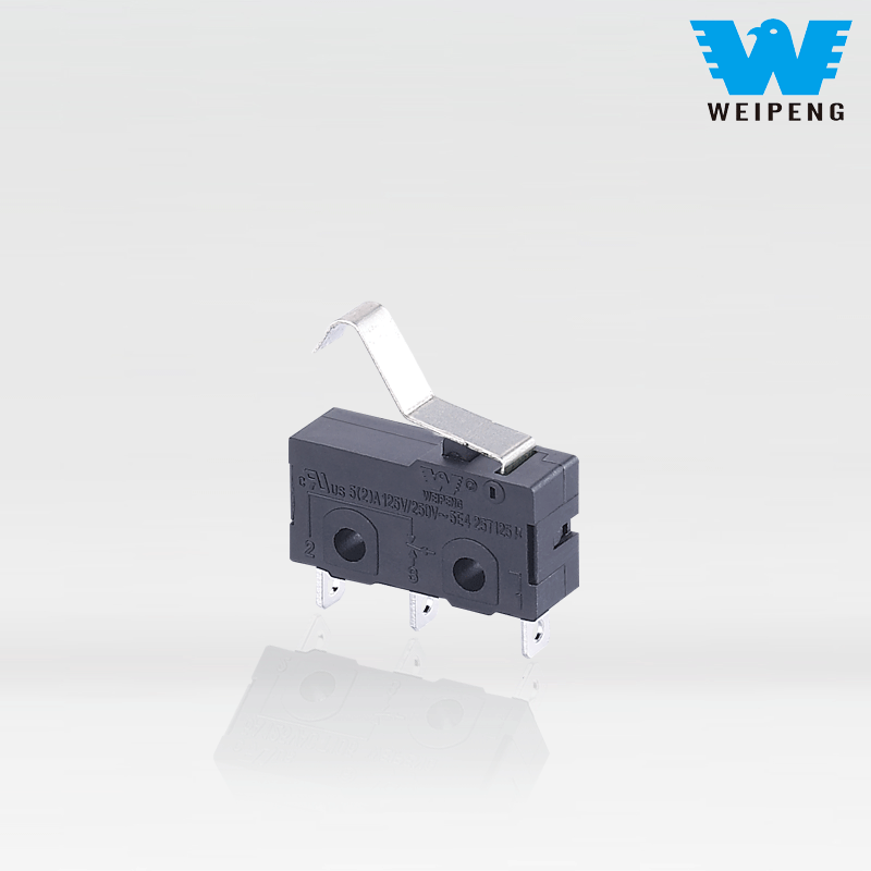 Microinterruttore a 3 pin resistente alle alte temperature da viaggio per scaldabagno Weipeng 5A 125V/250V